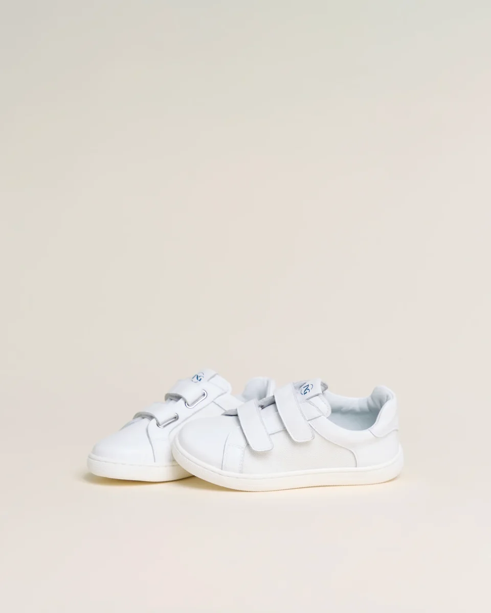 Junior Technical Fabric and Leather Sneakers for Boys - immagine 3