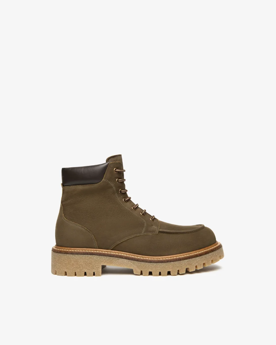 Men's Leather Ankle Boots - immagine 2