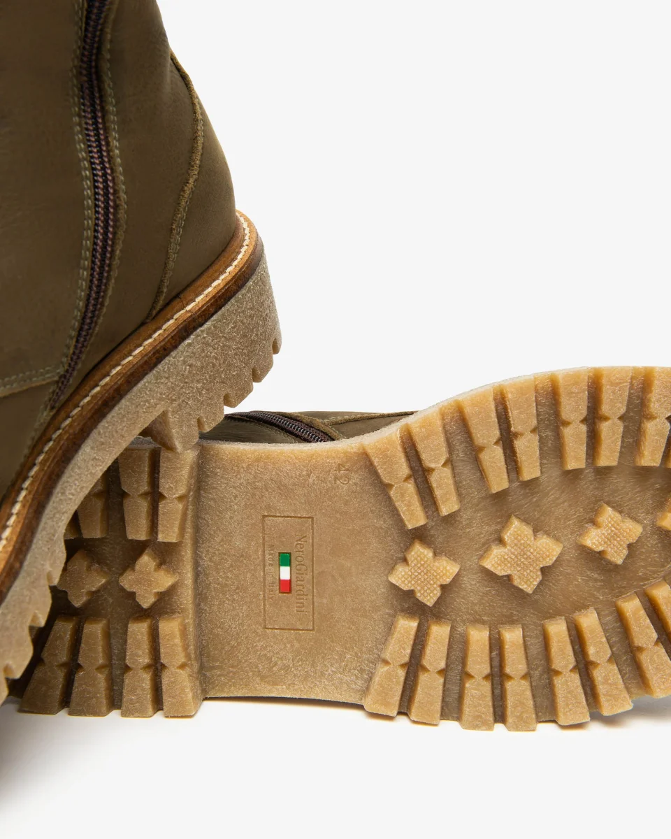 Men's Leather Ankle Boots - immagine 5