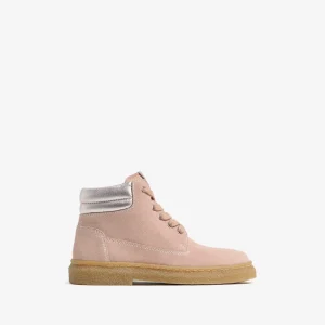 Junior Suede and Leather Ankle Boots for Girls