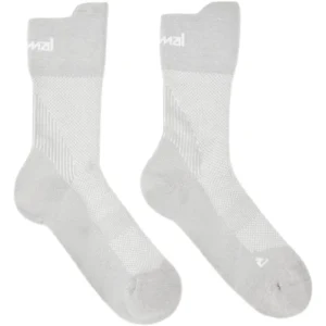 NNormal Running Socks Grey - Calza Running