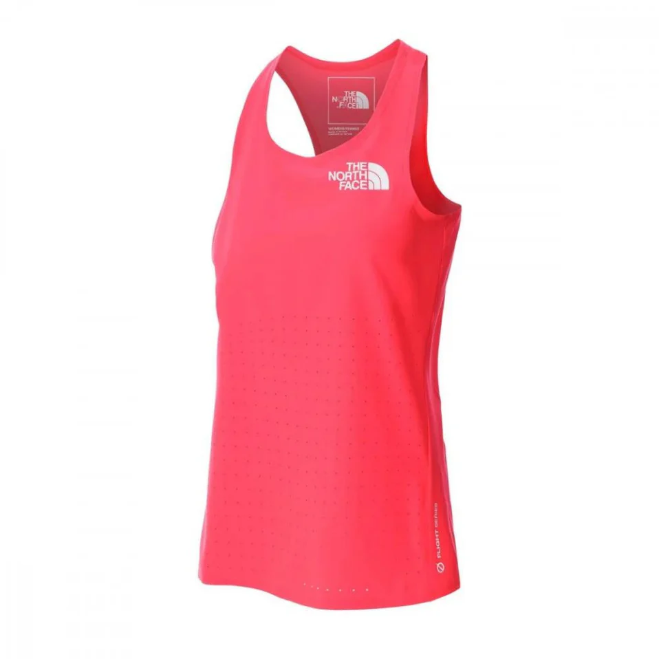 The North Face Flight Wheightless Tank Brilliant Coral - Canotta Trail Running