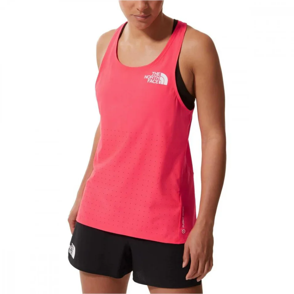 The North Face Flight Wheightless Tank Brilliant Coral - Canotta Trail Running - immagine 3