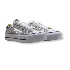CONVERSE ALL STAR PERSONALIZZATA Sneakers PAILLETTES 560251C CONVERSE ALL STAR