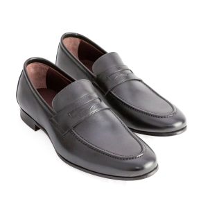 MUSTO mocassini uomo in pelle